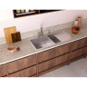 Мойка OMOIKIRI AKISAME 100-2-LG-R нерж. сталь/светлое золото 4973090