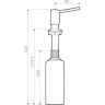 Дозатор OMOIKIRI OM-02-CH 4995025