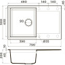 Мойка OMOIKIRI SAKAIME 79-BE 4993277