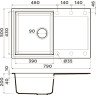 Мойка OMOIKIRI SAKAIME 79-BL 4993276