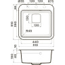 Мойка OMOIKIRI TASOGARE 51-BL Artgranit/Черный 4993742