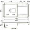 Мойка OMOIKIRI TASOGARE 86-BL 4993469