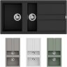 Мойка OMOIKIRI KITAGAWA 100-2-GR Artceramic/leningrad grey 4993804