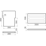 Вставка-держатель и доски OMOIKIRI FP-04-GM для DRY-01/02 4999114